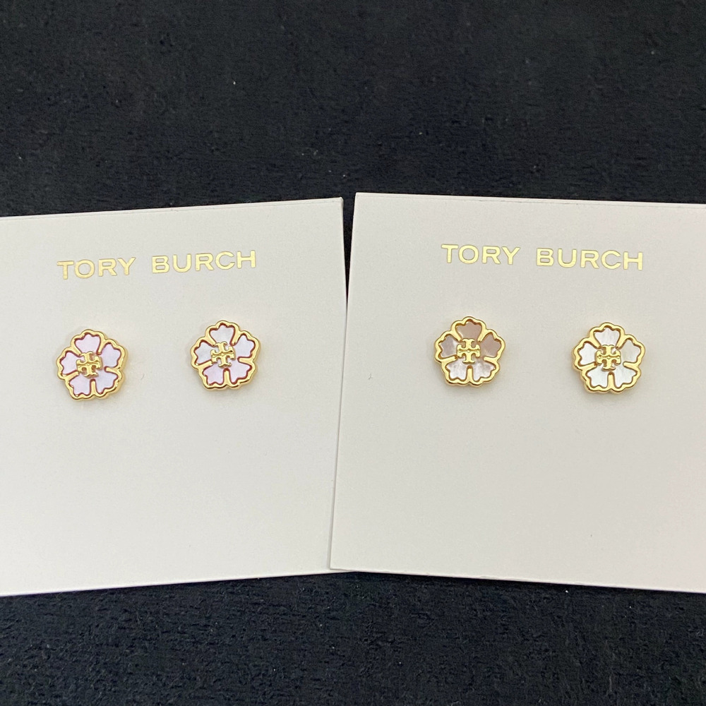 Tory Burch Flower Earrings